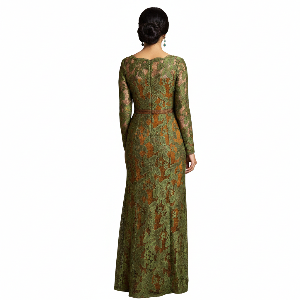 Lace Crossover Dress