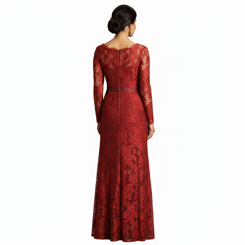 Lace Crossover Dress