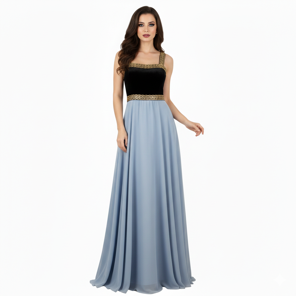 Greek Crinoline Gown