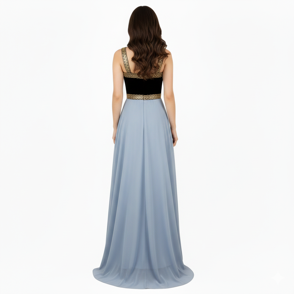 Greek Crinoline Gown