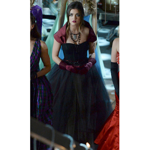 Pretty Little Liars Aria Montgomery Xmas Ball Gown