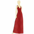 Backless Jersey Dress