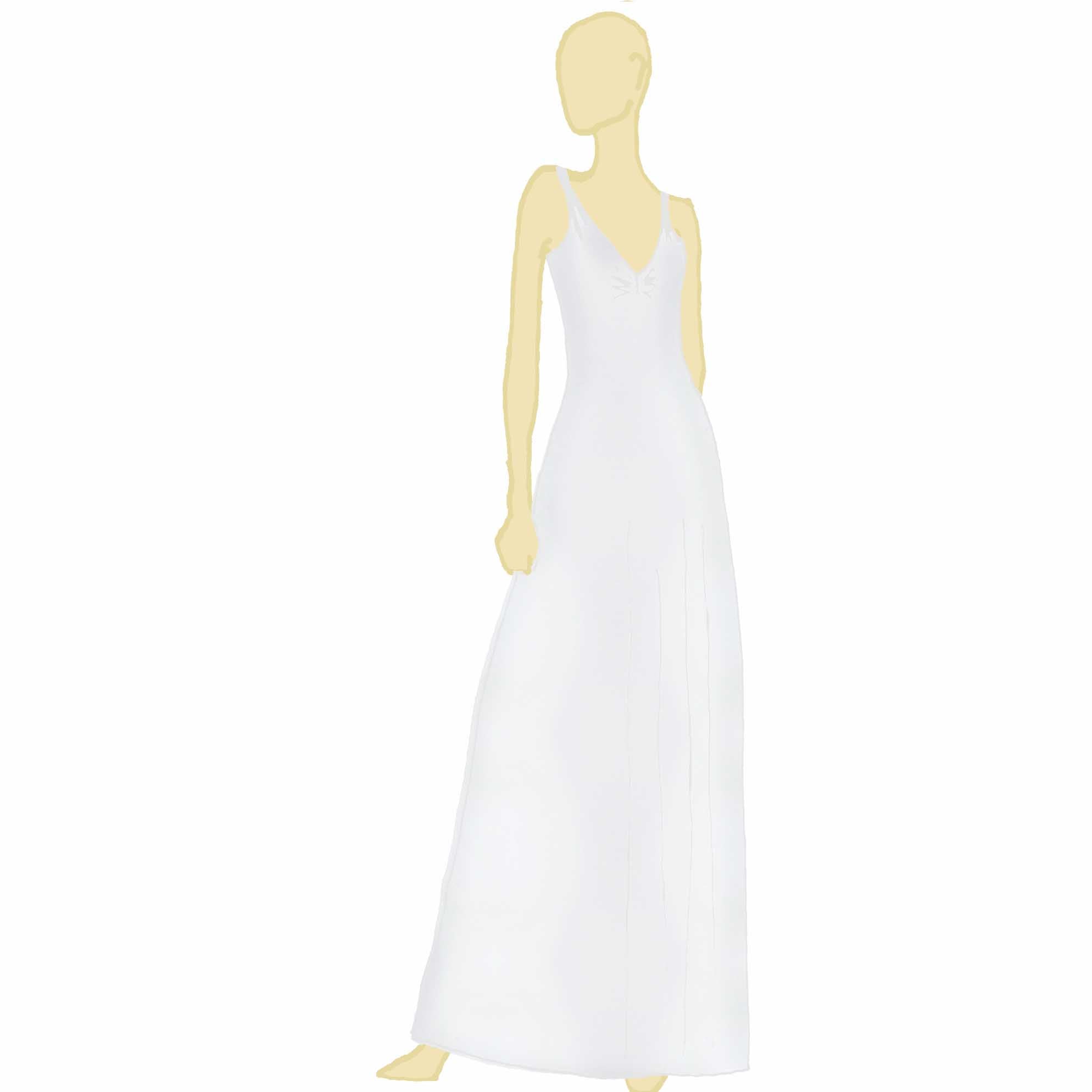 Backless Jersey Dress