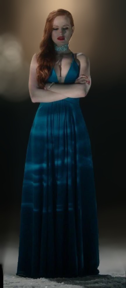 Riverdale Cheryl Turquoise Pool Dress