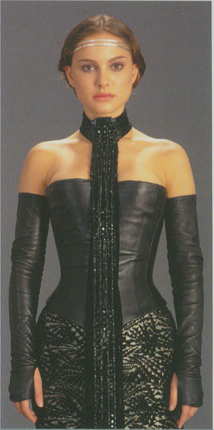 Star Wars Padme Leather Corset Dress