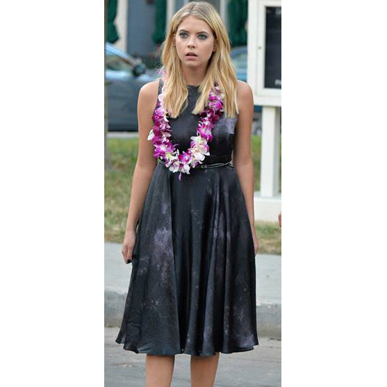 Pretty Little Liars Hanna Tie Dye Silk Dress