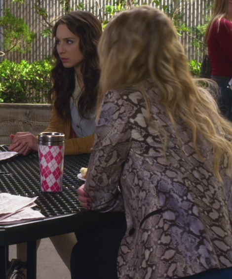 Pretty Little Liars Hanna Snakeskin Jacket
